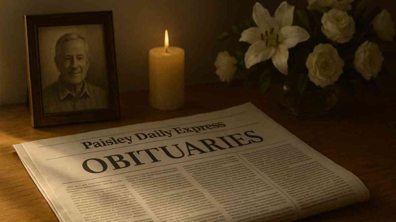 paisley daily express death notices